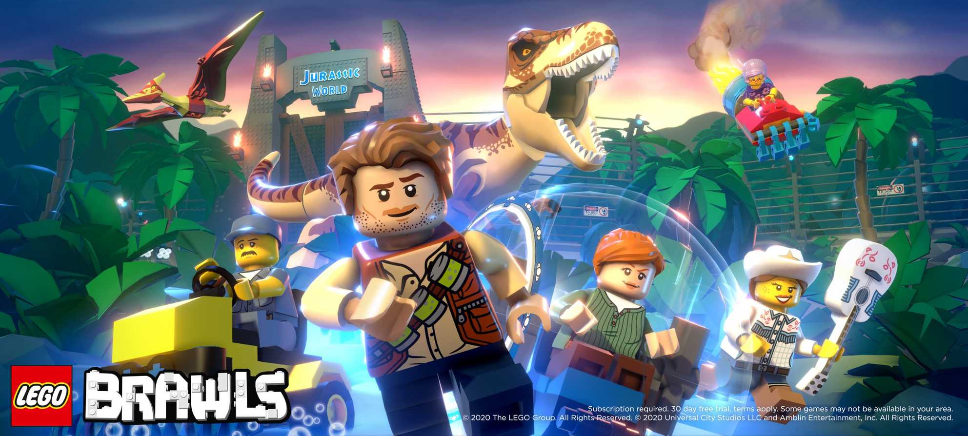 New Jurassic World Content Comes to LEGO Brawls Mobile Game