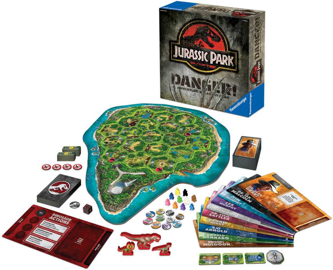 Survive Isla Nublar in ‘Jurassic Park Danger!’ a New Board Game Coming May 2018! Jurassic Outpost