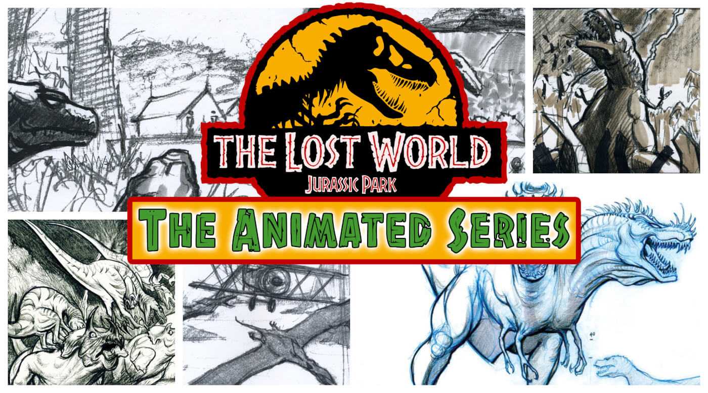Never Before Seen Art Surfaces from Cancelled ‘The Lost World: Jurassic Park’ Animated Series!