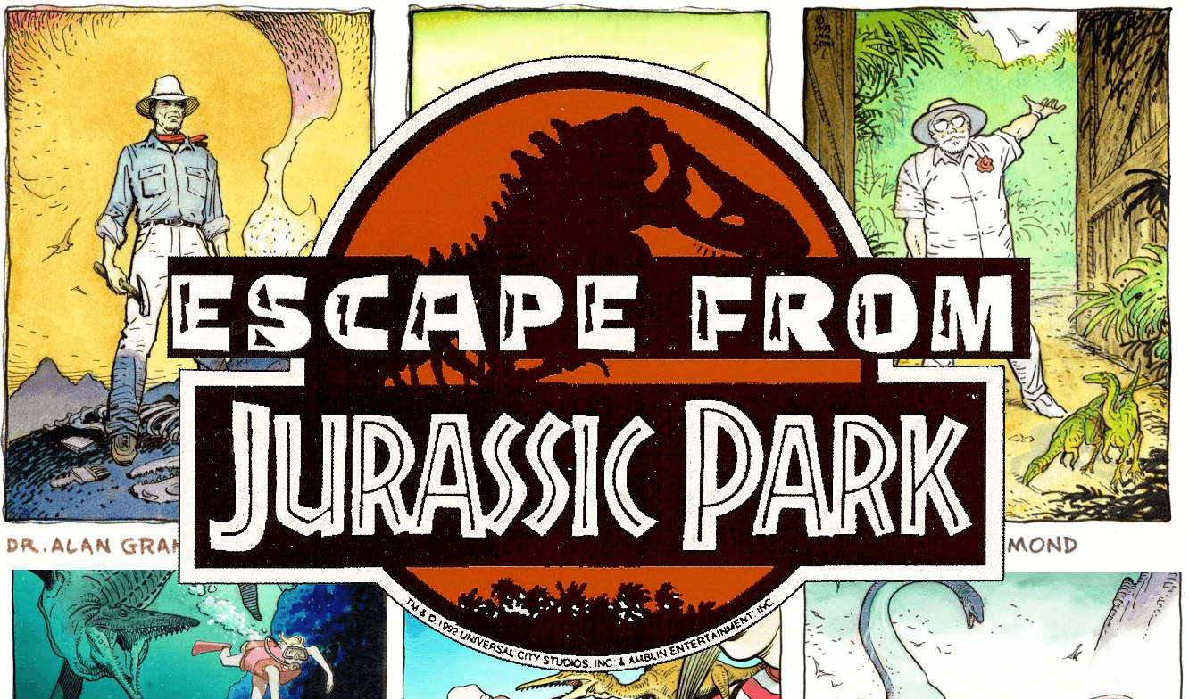 Escape from Jurassic Park – 1993 animated series detailed | Jurassic ...