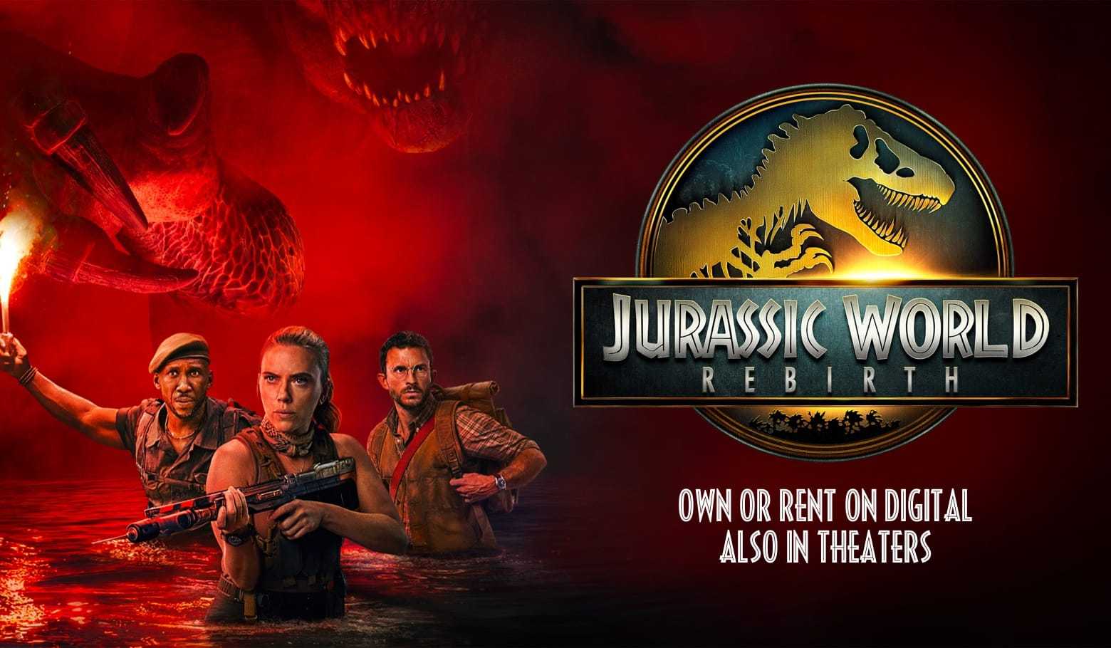 Jurassic World Rebirth Now Available To Own on 4K, Blu-ray, and Digital