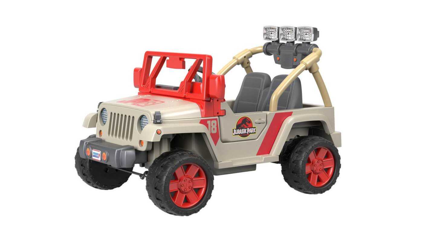 This Jurassic Park Power Wheels Jeep is the Toy You Always Wanted