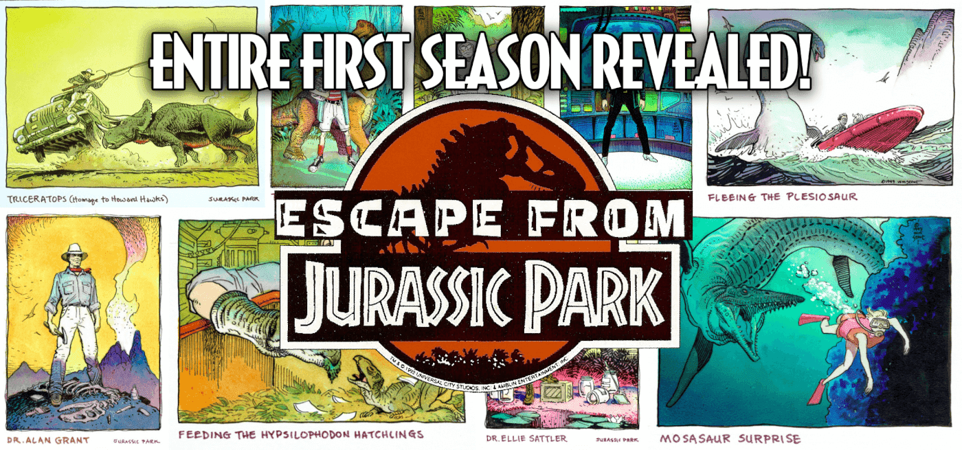 The Entire First Season of the Cancelled Jurassic Park Television Series Revealed (Exclusive)